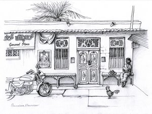 Kruidenierswinkel, 2019 door Annalisa Morrocco