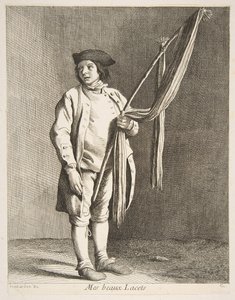 Kantverkoper door Anne Claude Philippe de Caylus