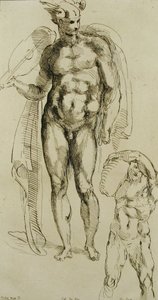 Mercurius door Anne Claude Philippe de Caylus