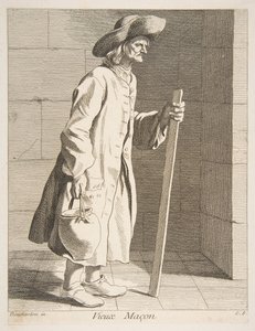 Oude metselaar, 1737