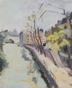 Quai des Grands Augustins, Parijs, 1961 door Anne Durham