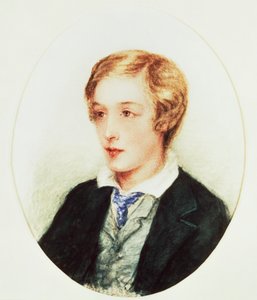 Portret van Gerard Manley Hopkins door Anne Eleanor Hopkins