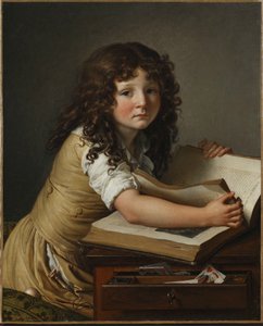 Benoît Agnès Trioson met een boek