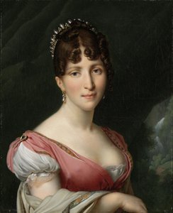 Portret van Hortense de Beauharnais, Koningin van Holland, 1805-9 door Anne Louis Girodet de Roucy Trioson