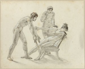 Hermione Wijst Orestes Af door Anne Louis Girodet de Roussy Trioson