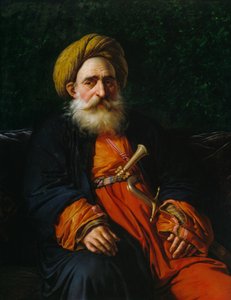 Portret van de Katchef Dahouth, Christian Mameluke