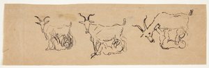Zeuskind drinkt geitenmelk. 3 studies. door Anne Marie Carl Nielsen