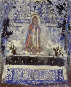 Altaar voor de Maagd door Anne Redpath