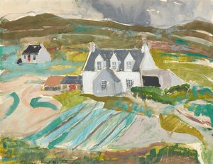 Huisjes in Clachanish, Skye