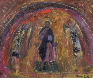 In een kapel, Torcello door Anne Redpath