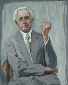 Portret van Charles Reiffel, ca. 1938 door Anni Baldaugh
