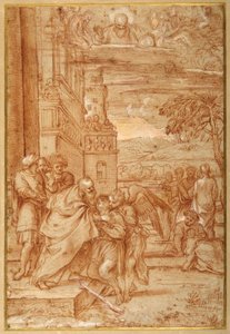 De terugkeer van de verloren zoon, naar Annibale Carracci