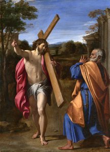Christus Verschijnt aan St. Petrus op de Via Appia