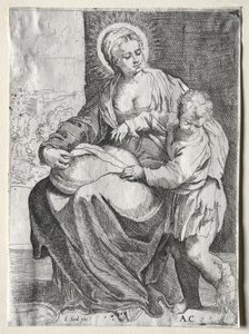 Madonna met de Witte Raaf, 1500s door Annibale Carracci