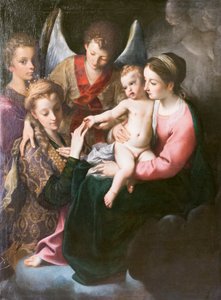 Mystiek huwelijk van Sint-Catharina