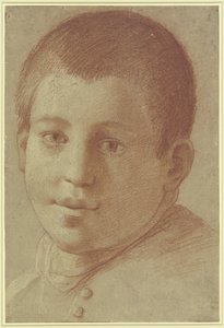 Portret van een jongen door Annibale Carracci