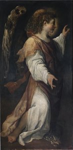 De engel van de annunciatie (detail)