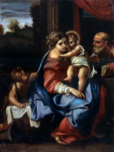 De Heilige Familie met Johannes de Doper als Jongen, late 16e of vroege 17e eeuw