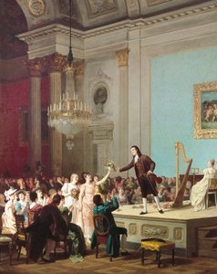 De eerste triomf van Paganini, ca. 1890 door Annibale Gatti
