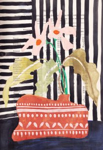 Abstract bloemstilleven door Annick