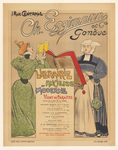 Affiche van uitgever Ch. Eggimann et Cie te Genève