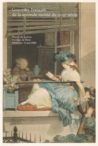 Affiche voor de tentoonstelling Graveurs français de la seconde moitié du XVIIIe siècle door Anonymous