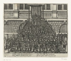 Afkondiging van het Generaal Pardon, 1570 door Anonymous