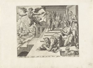 Afscheid van de aartsengel Rafaël door Anonymous