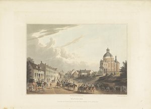 Afvoer van Franse kanonnen door Waterloo door Anonymous