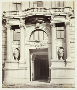 Albrechtsgasse nr. 3, portaal bij de woning van Friedrich Ritter von Schey door Anonymous
