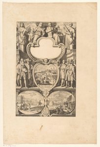 Allegorie op goed bestuur en vrede door Anonymous