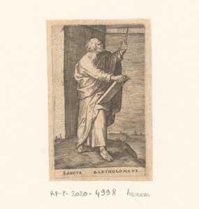 Apostel Bartholomeus door Anonymous