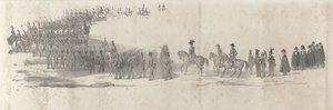 Begrafenis van wijlen koning Willem II te Delft op 4 april 1849 (blad 2)