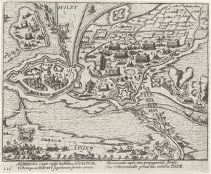Beleg van Hulst door aartshertog Albrecht, 1596 door Anonymous