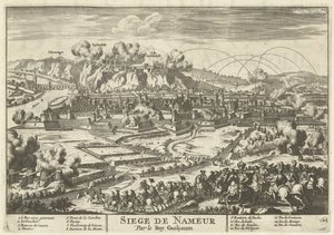 Beleg van Namen door koning Willem III, 1695