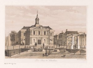 Beursgebouw in Schiedam door Anonymous