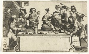 De Fransman en de Hollander, 1673
