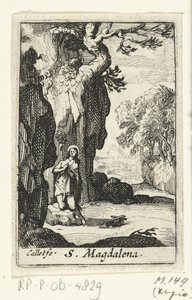 De boetvaardige Maria Magdalena door Anonymous