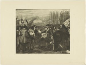 De overgave van Breda, naar Velázquez
