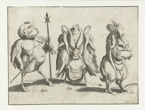 Drie monsters