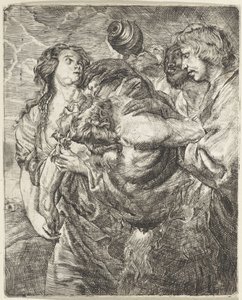 Dronken Silenus door Anonymous