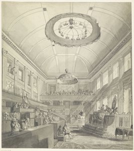 Eerste Nationale Vergadering in Den Haag, 1796 door Anonymous