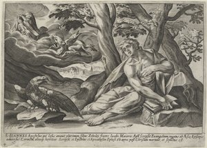 Evangelist Johannes door Anonymous