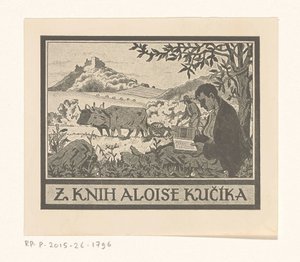 Ex libris van Aloise Kučika