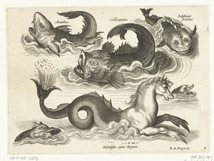Fantastische waterdieren, onder andere zeepaard (series title)