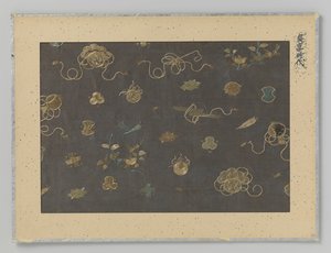 Fragment textiel door Anonymous