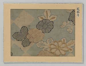 Fragment textiel door Anonymous