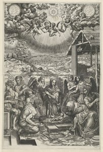 Geboorte van Christus door Anonymous