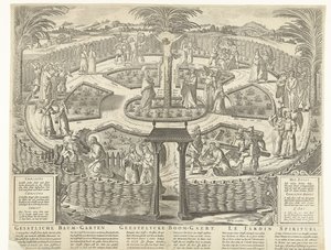 Geestelijke Boomgaard, ca. 1650 door Anonymous