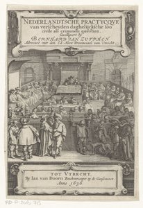 Gezicht in een rechtszaal door Anonymous